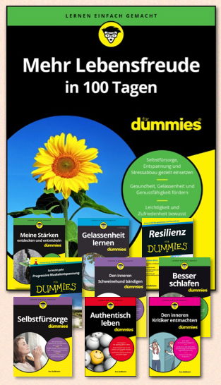 Buchcover von „Mehr Lebensfreude in 100 Tagen für Dummies“